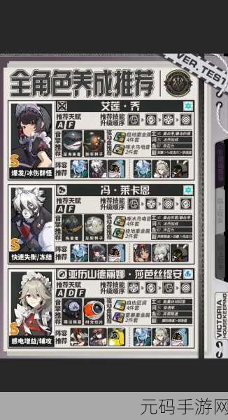 绝区零艾莲技能加点全解析 助你称霸游戏战场